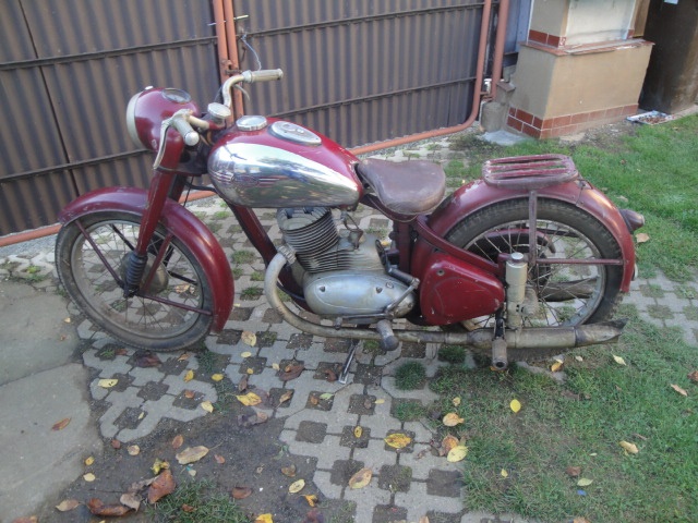 JAWA 250 PÉRÁK 1949