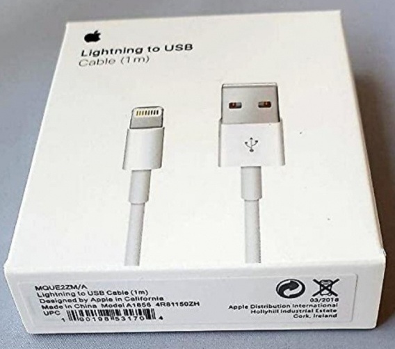 Kábel USB Lightning Apple iPhone 1 m