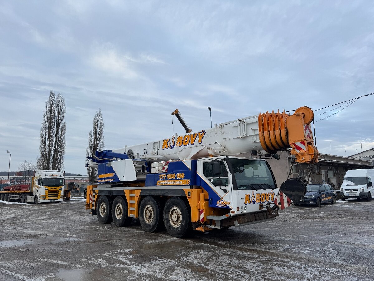 Prodám autojeřáb Liebherr LTM 1100 nosnost 100 tun