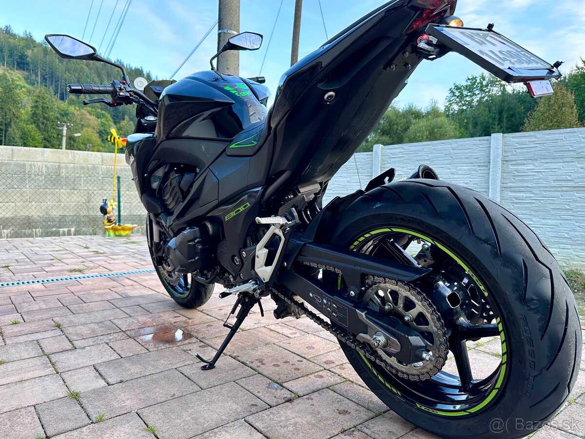 Predám Kawasaki Z800 E 2016 35kW (A2) v super stave