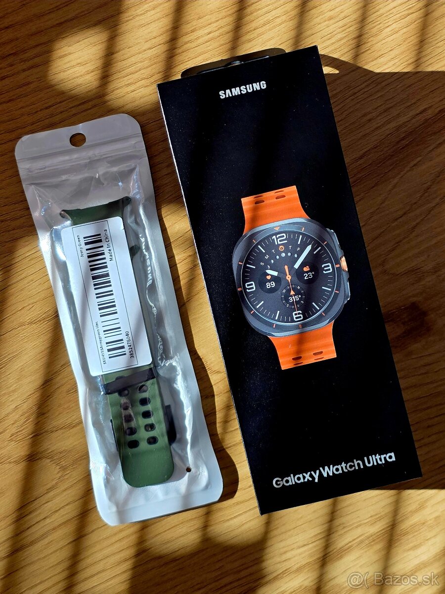 Predám nové hodinky Samsung Galaxy Watch Ultra.