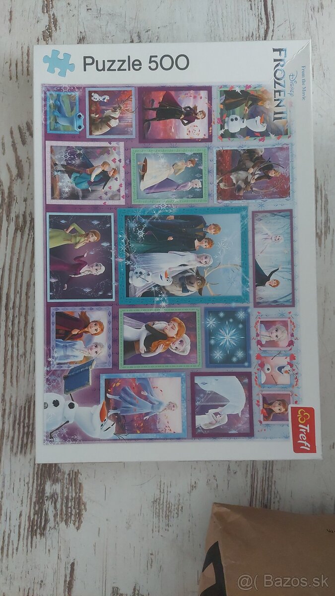 Frozen puzzle 500 kusov