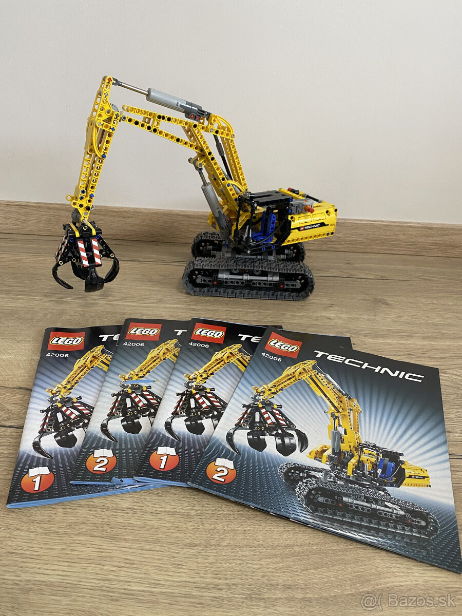 Lego Technic 42006 Excavator/Bager + 8293 Power Functions