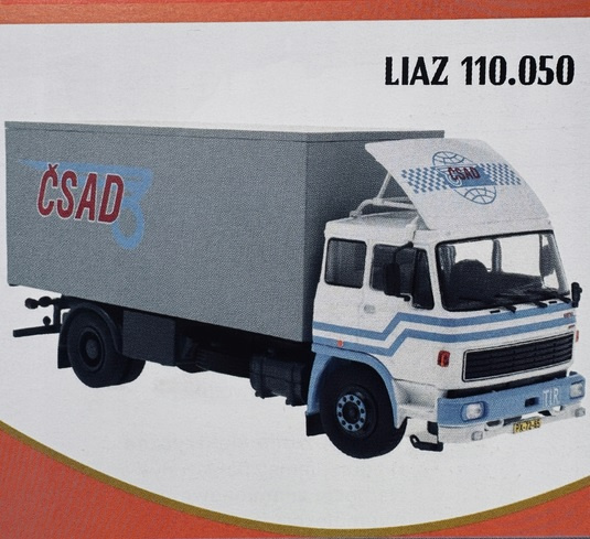 LIAZ 100.55 D  1:43 + časopis