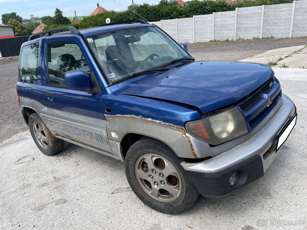 Mitsubishi Pajero Pinin 1.8 MPi NEPOJAZDNÉ