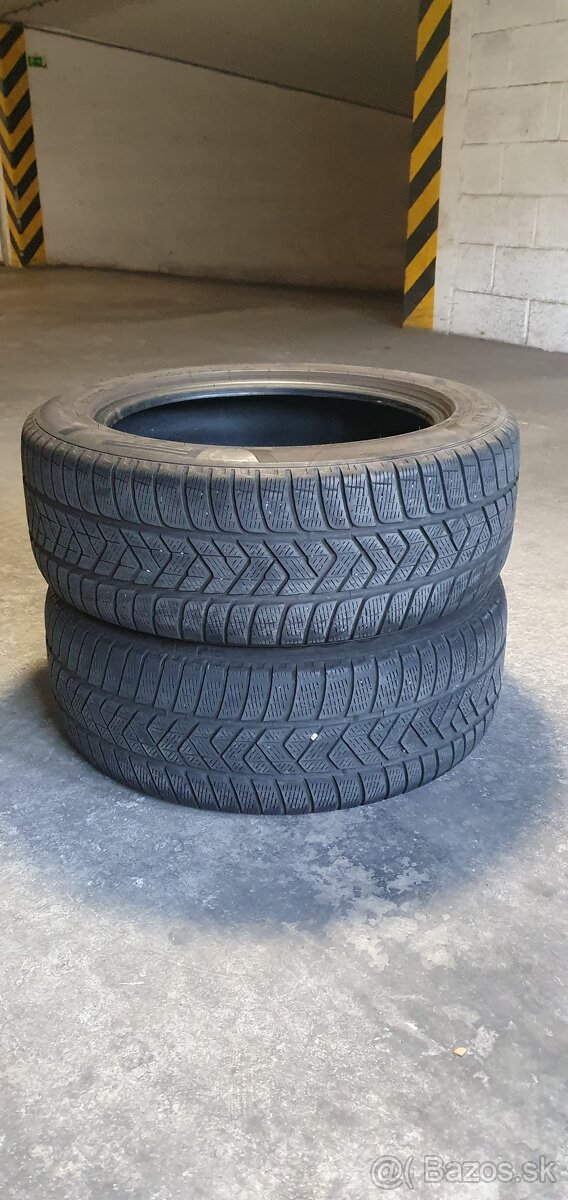 2 kusy zimne pneu Pirelli Scorpion winter 235/55 R19 101H