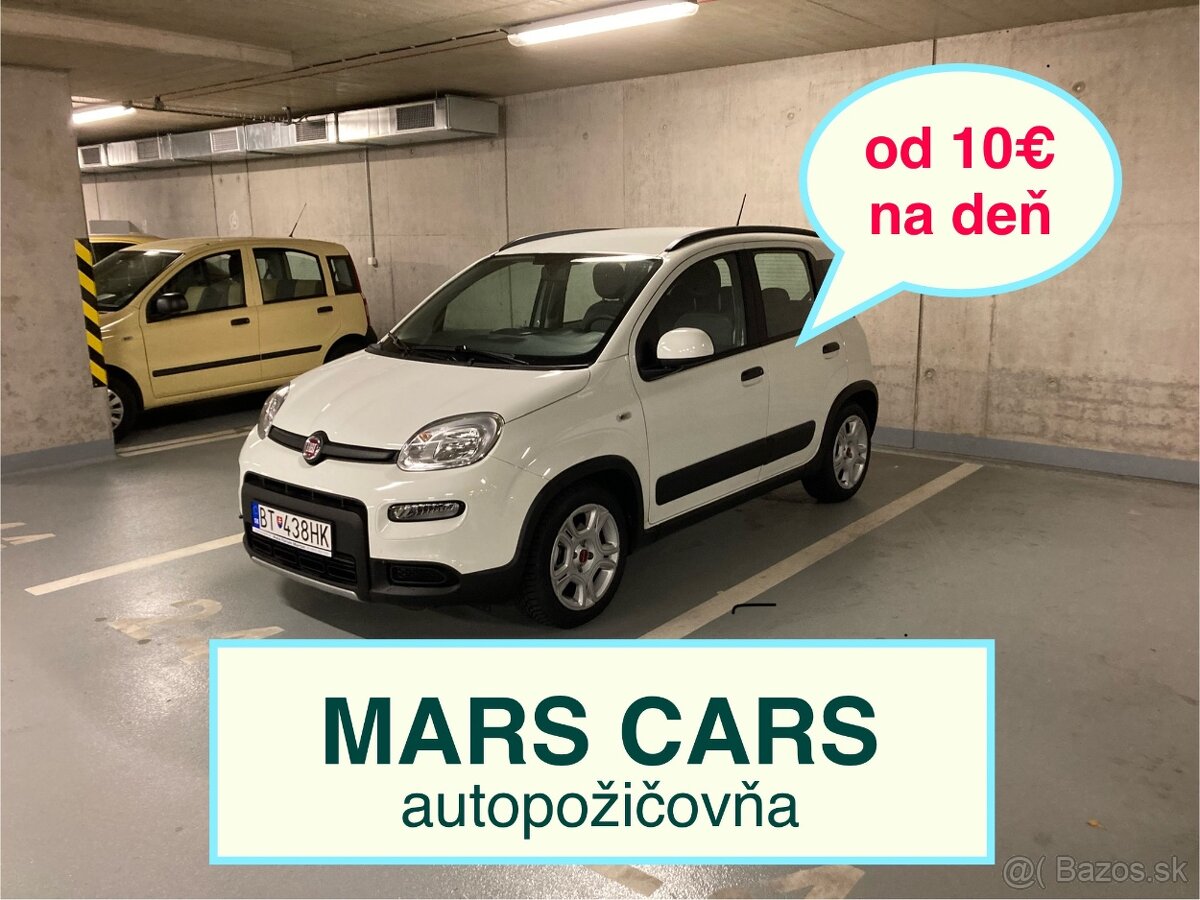 Autopožičovňa Mars Cars Bratislava -Petržalka