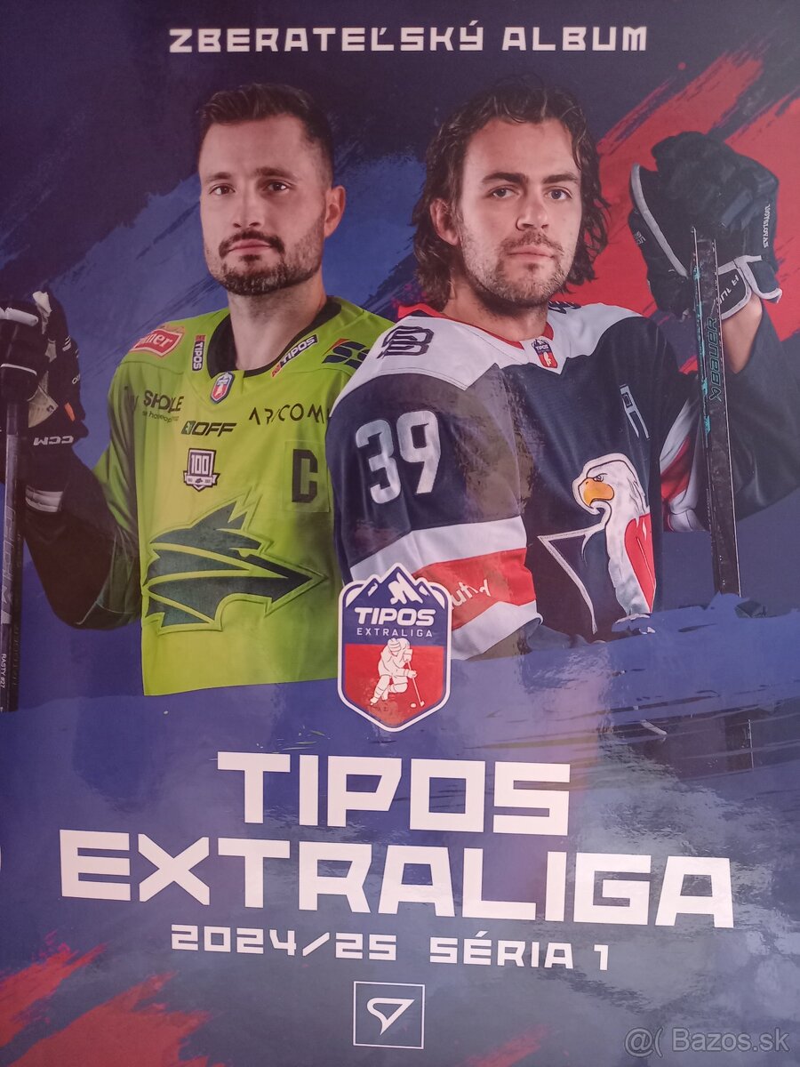 Hokejové kartičky Tipos Extraliga 2024/2025