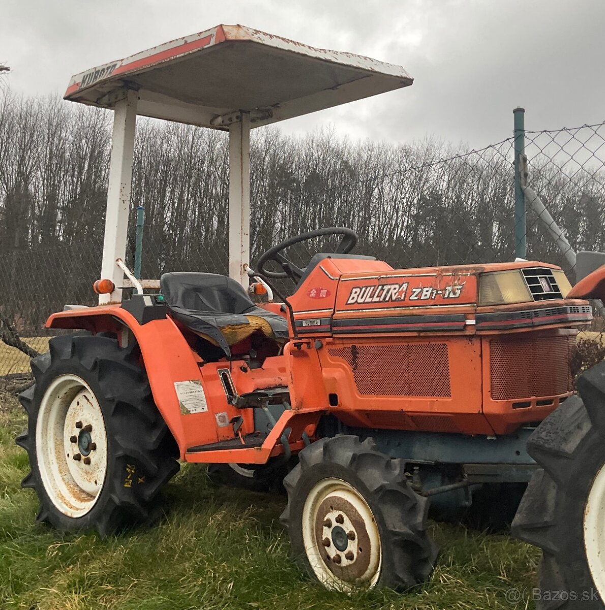 Japonský malotraktor Kubota ZB1-16