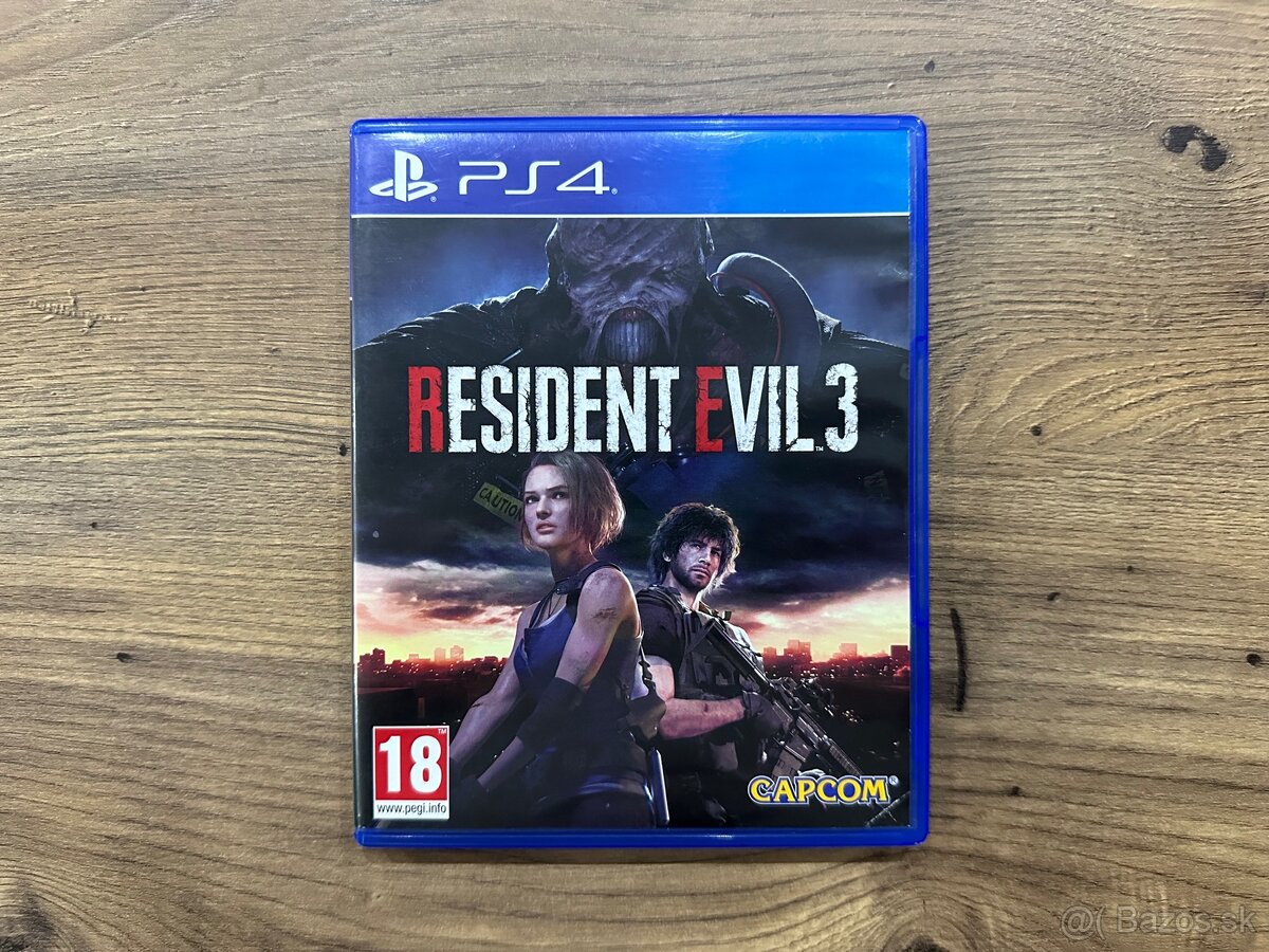 Resident Evil 3 na PS4