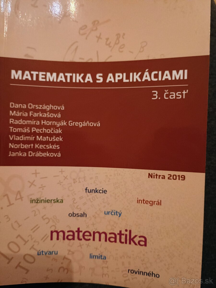 Matematika s aplikáciami 3 časť