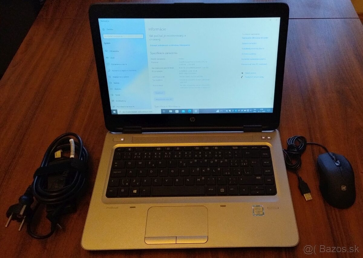 HP ProBook 640 G2 Intel Core i5 14"Full HD 8GB RAM 512 SSD