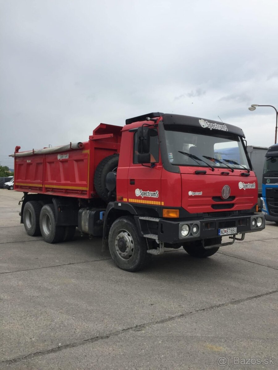 Predám Tatru T815,6x6 trojstranný sklápač