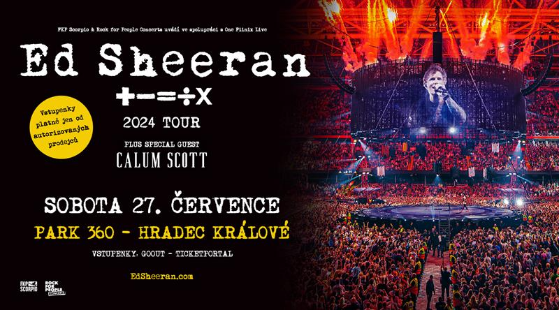 Ed Sheeran - Hradec Kralové 27.07.2024