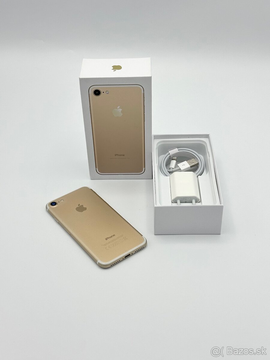 Apple iPhone 7 32GB Gold 100% Zdravie Batérie Plne Funkčný