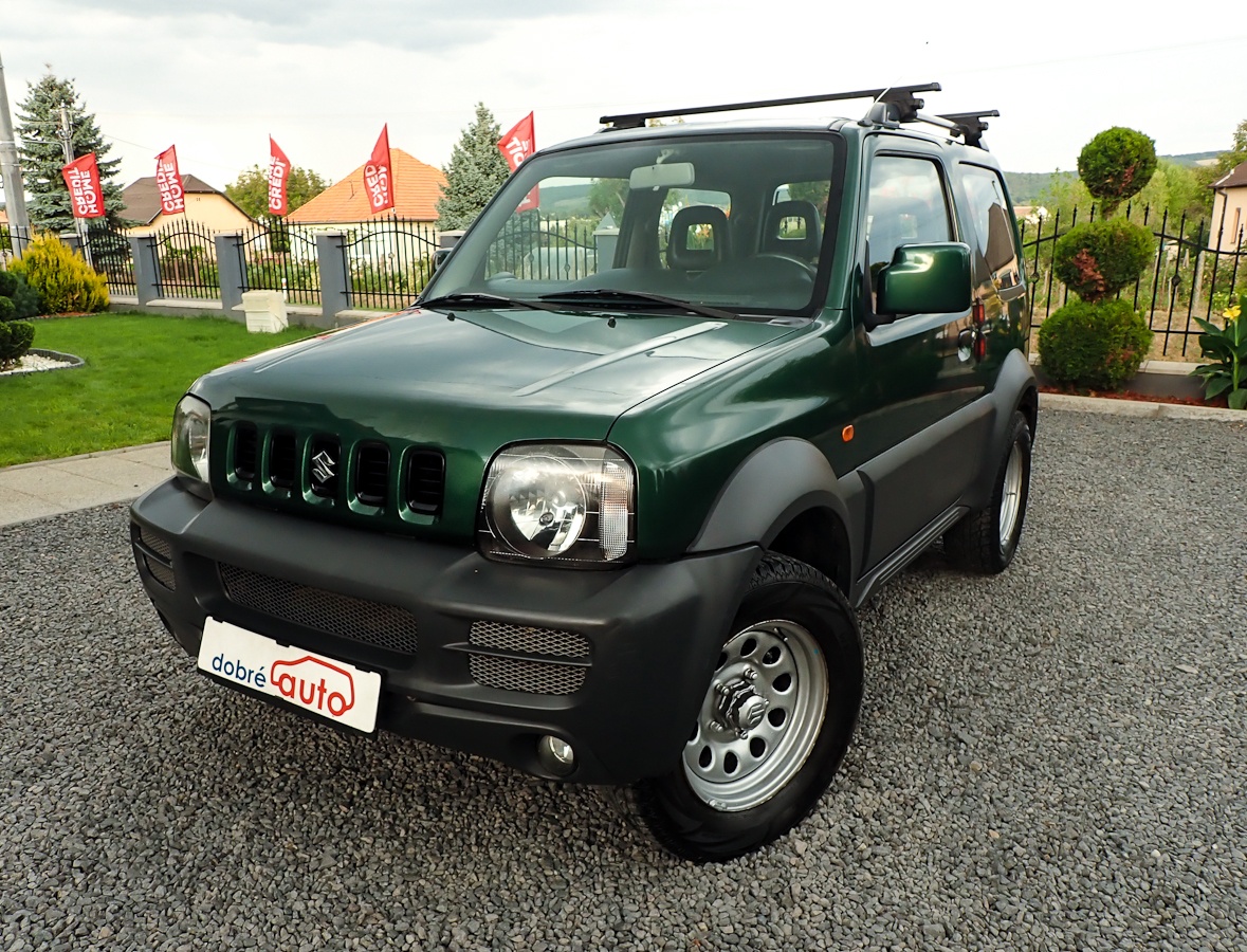 SUZUKI JIMNY 1.3benzin 4WD 2010 - 62.5kW - 89tis km -STK,ŠPZ