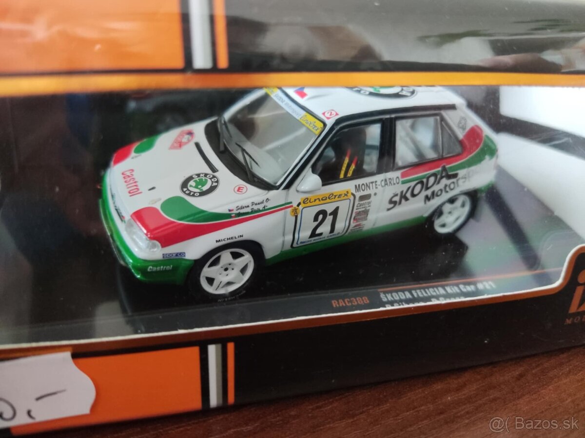 Skoda Felicia Kit Car Rallye Monte Carlo 1997 1:43