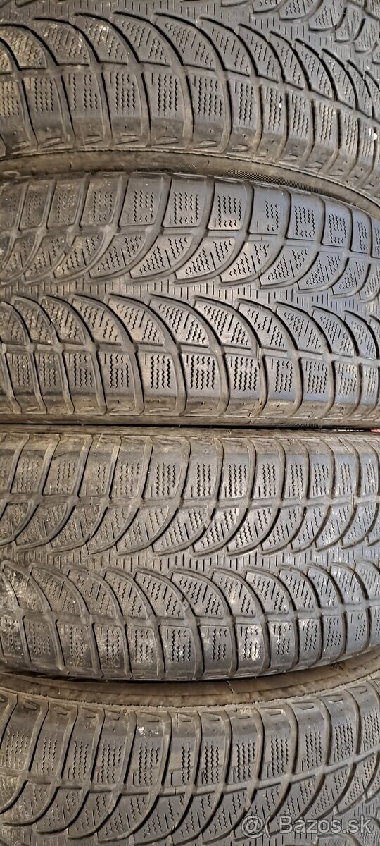 Predám 4ks jazdené zimné 235/60r18-103H Bridgestone