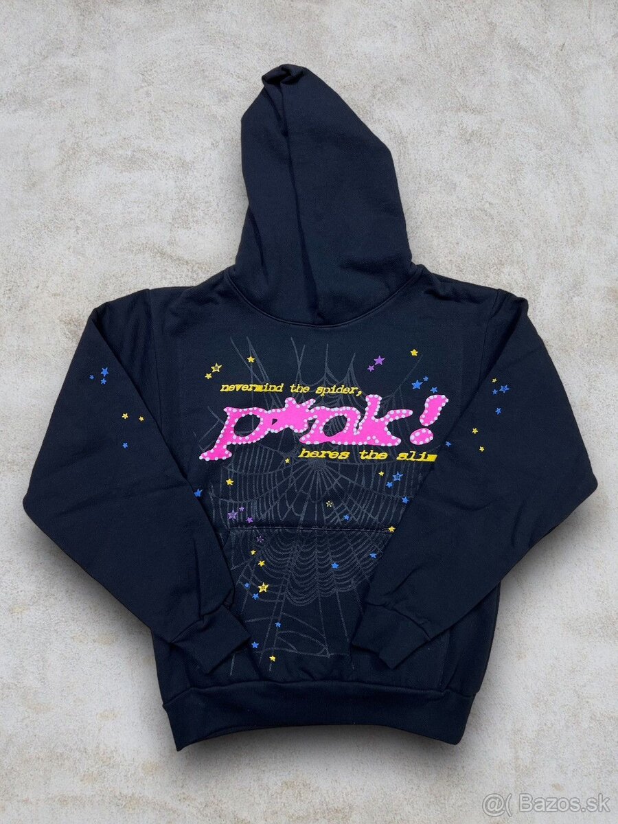 Pink pnk sp5der mikina hoodie