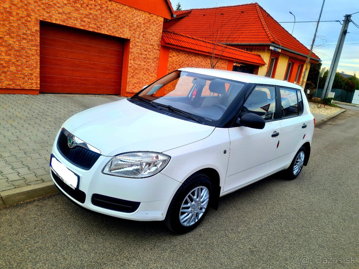 Škoda Fabia II HATCHBACK 1,2HTP BENZÍN 117.000.ORIGINÁL KM