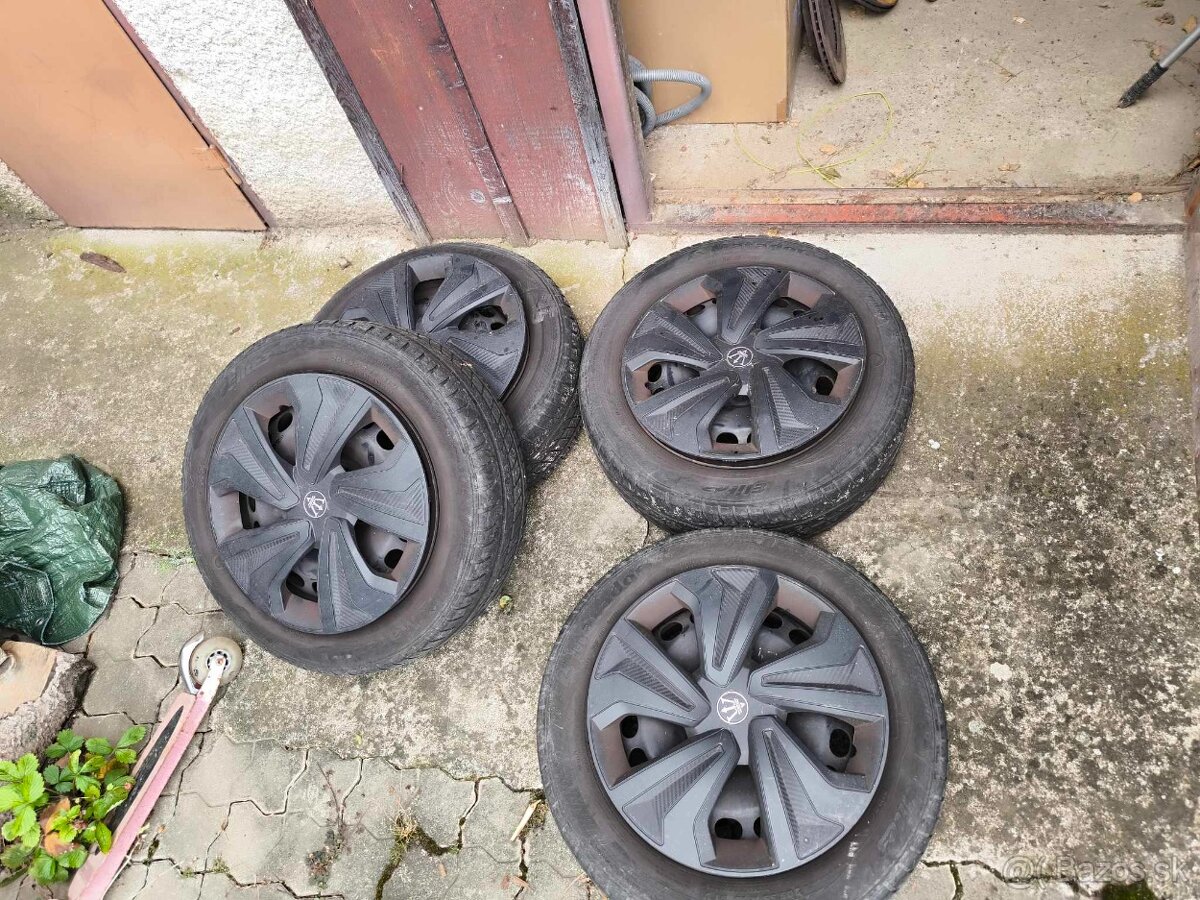 Plechové disky 5x112 R16 + puklice