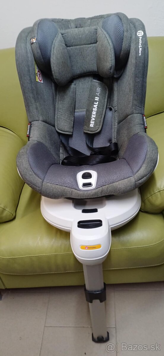 Detská autosedačka Petite & Mars Reversal II Isofix StoneAir