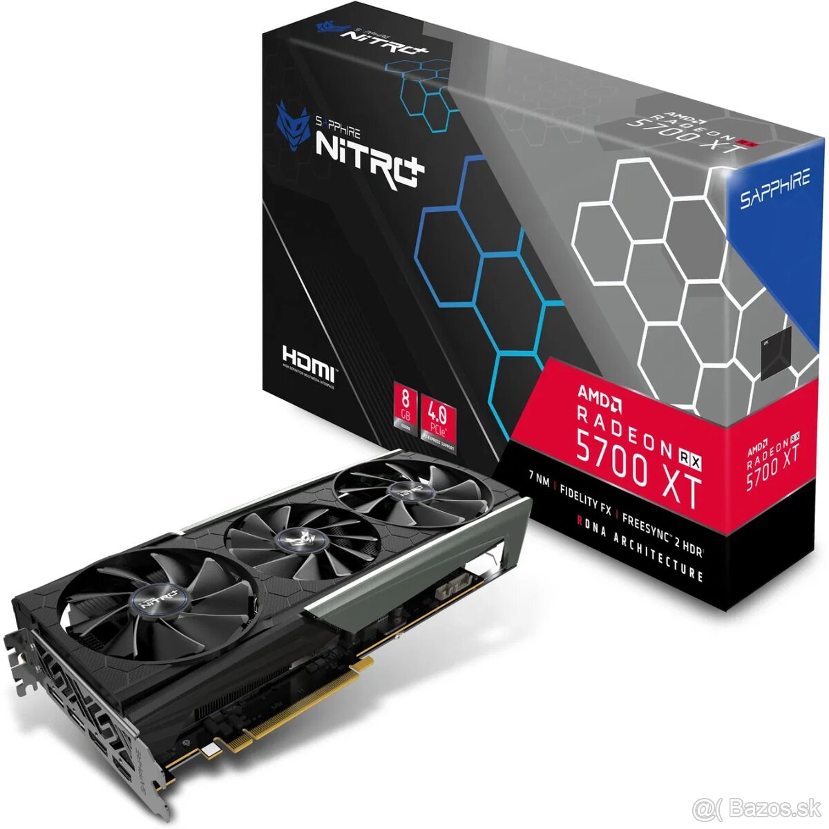 Predam Sapphire NITRO+ Radeon RX 5700XT 8G