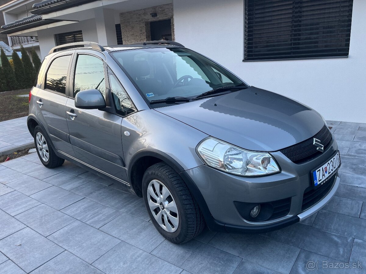 Suzuki SX4 4x4 1.6 benzín, ťažné zariadenie