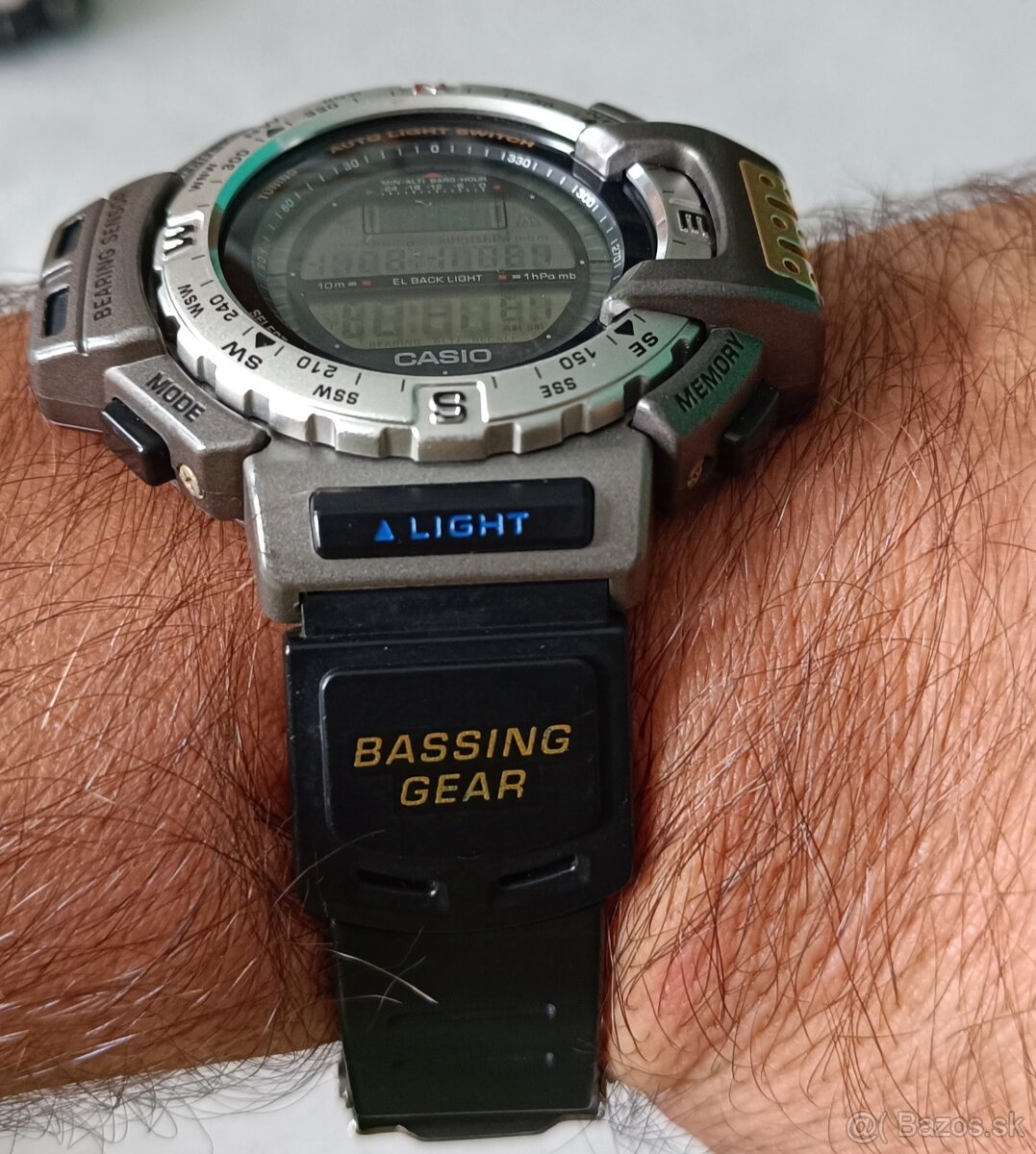 Casio Pro Trek PRT-40 Bassing Gear