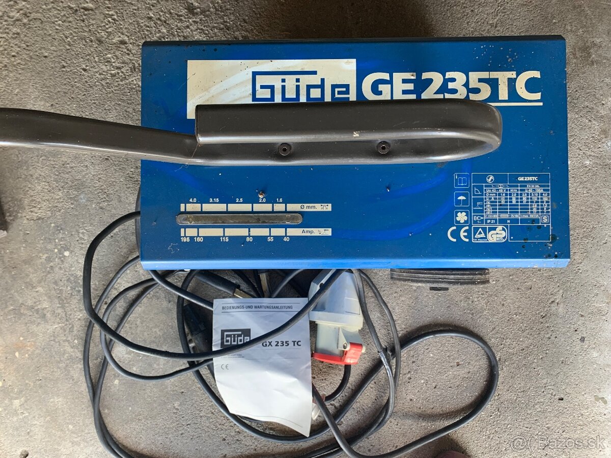 Predam zvaracku Güde GE 235 TC+3 bal. elektro