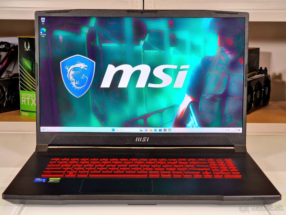 Herný notebook MSI KATANA 17,3" 144Hz | 16GB RAM | ZÁRUKA 12