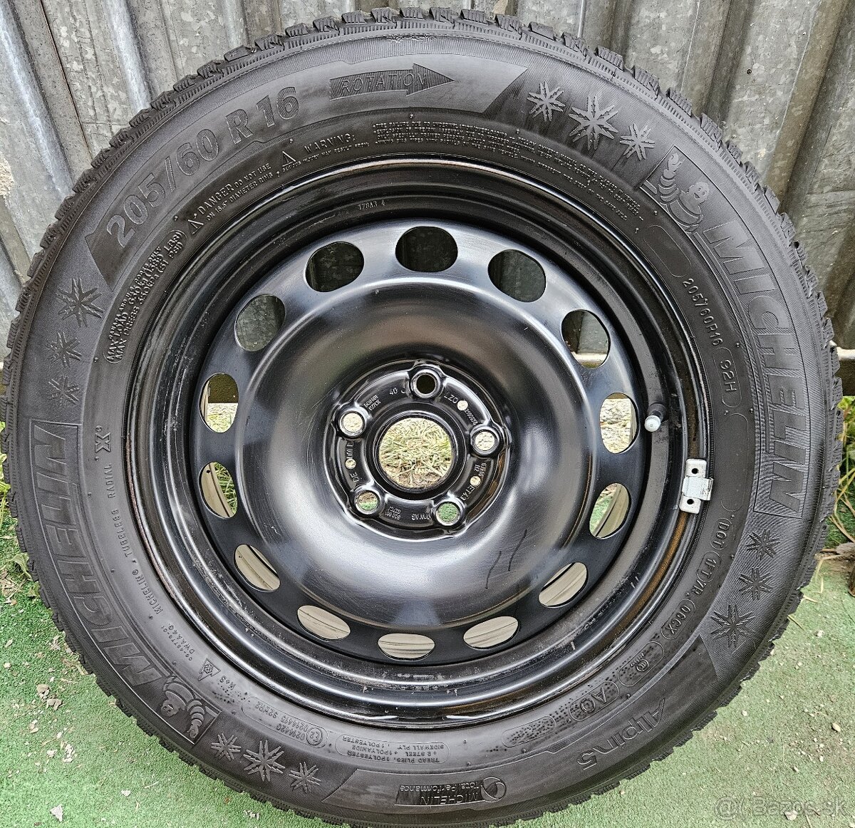 Orig.zimná sada VW - 5x112 r16 + Michelin 205/60 r16