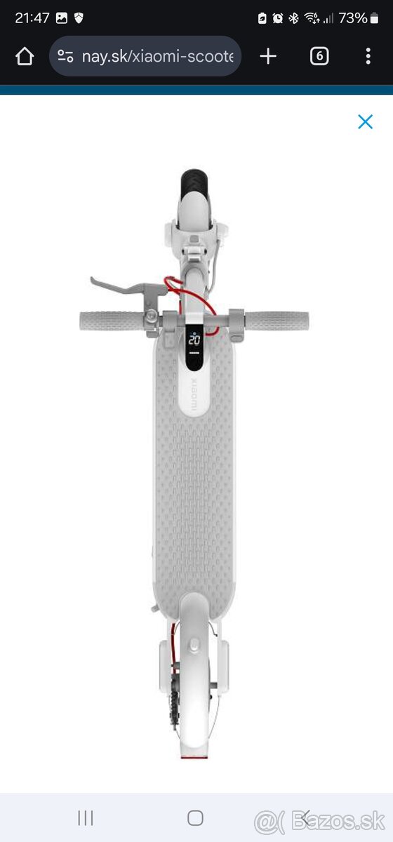 Xiaomi Electric Scooter 3Lite biela