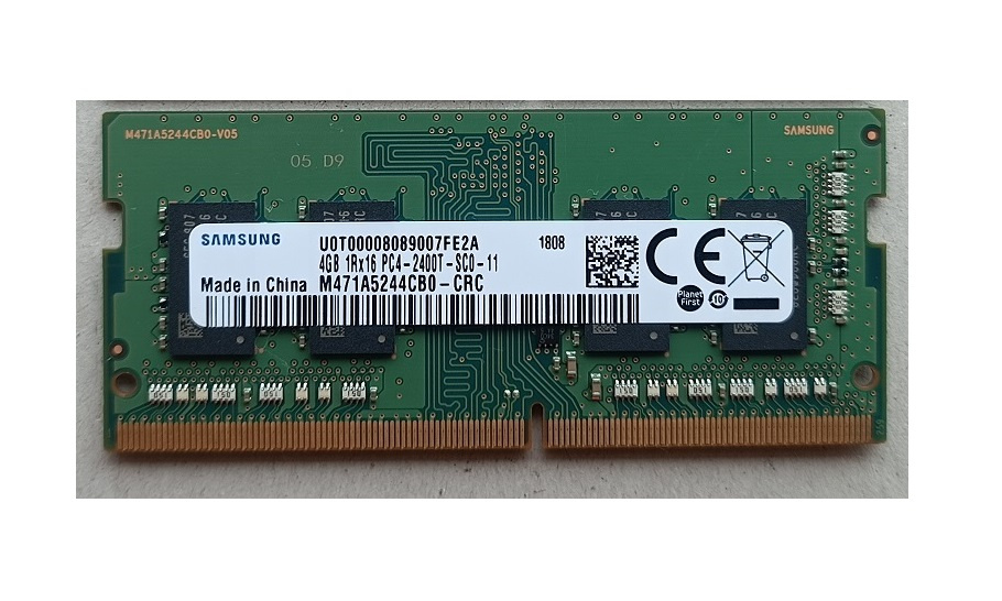 4GB DDR4 RAM pre notebook