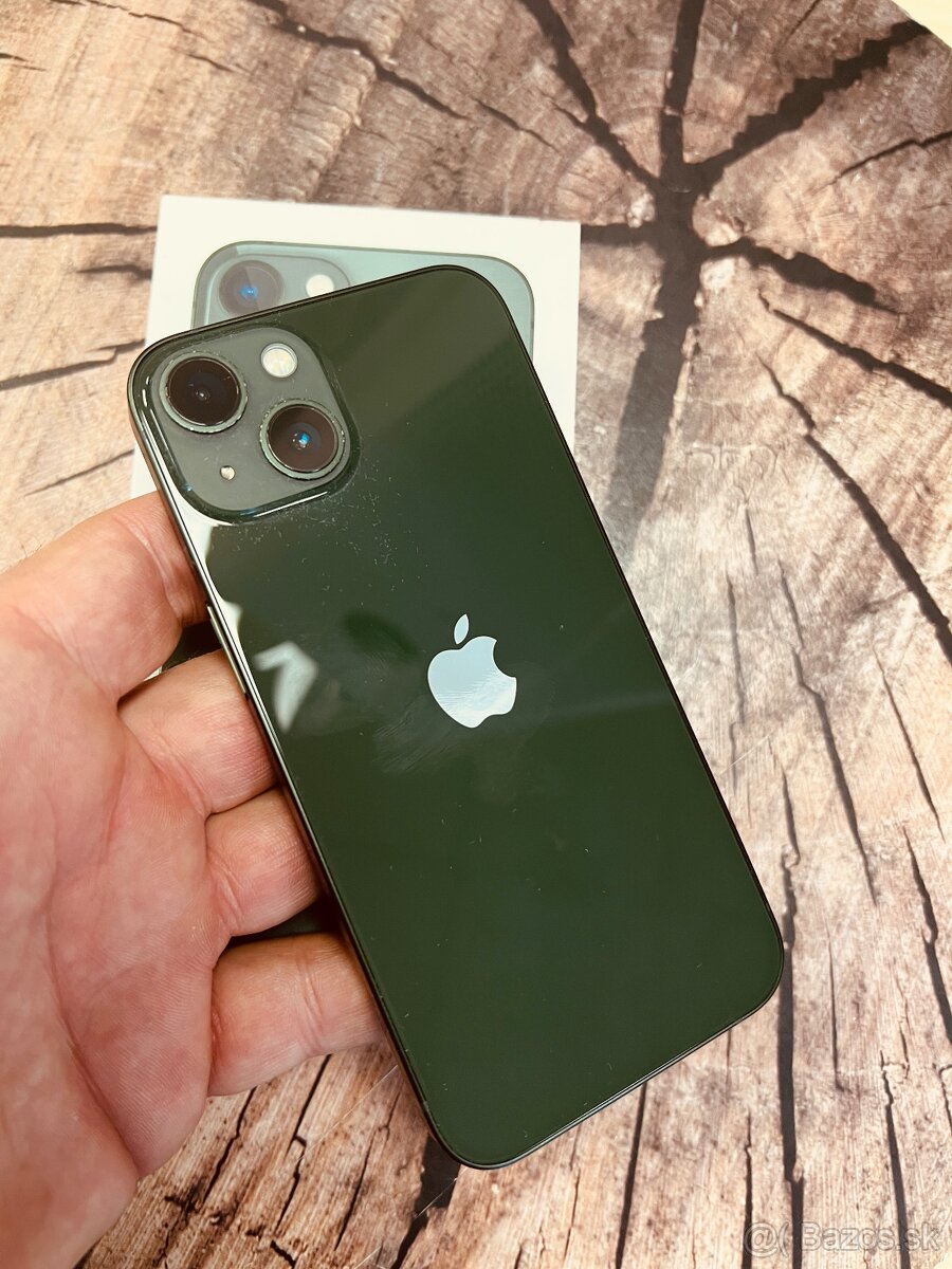 iPhone 13 Green 128 batérie 100% Top stav