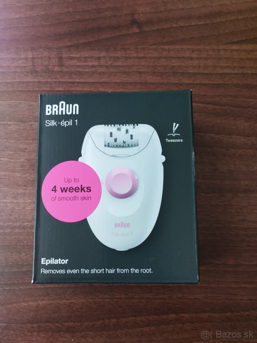 Predám epilator Braun silk epil 1