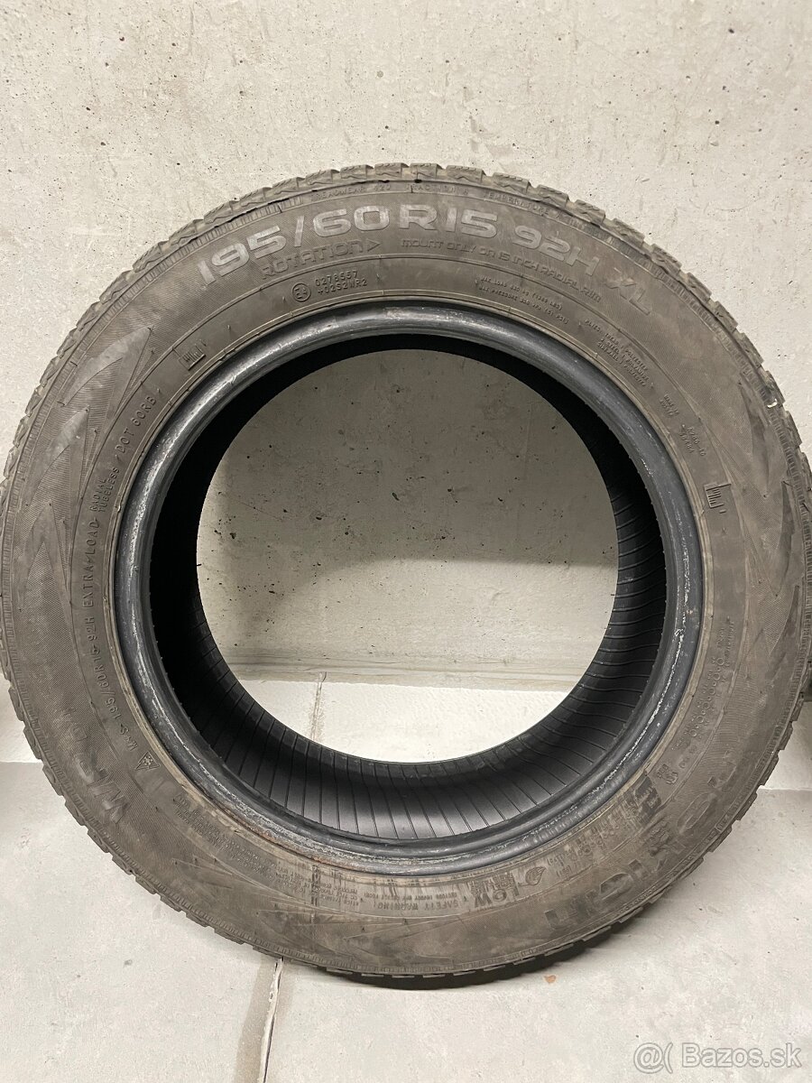 nokian 195/60 R15 - zimne