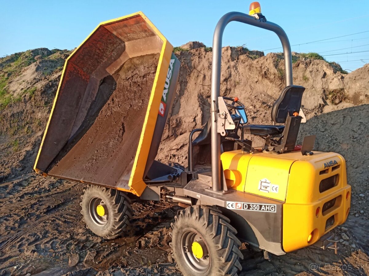 Stavební kolový Dumper AUSA D350 AHG