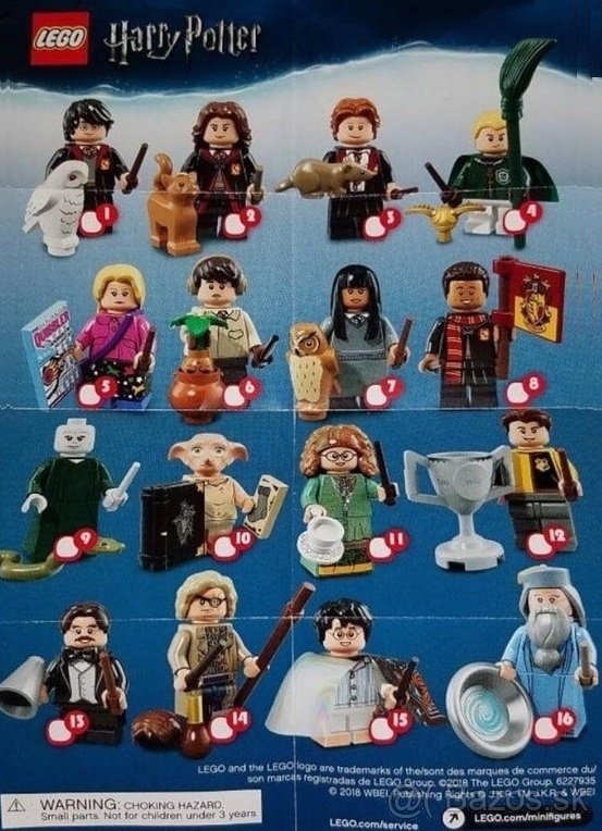 Lego minifigúrky Harry Potter, Fantastic Beasts