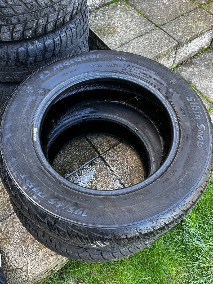 Pneumatiky zimné 195/65 R15