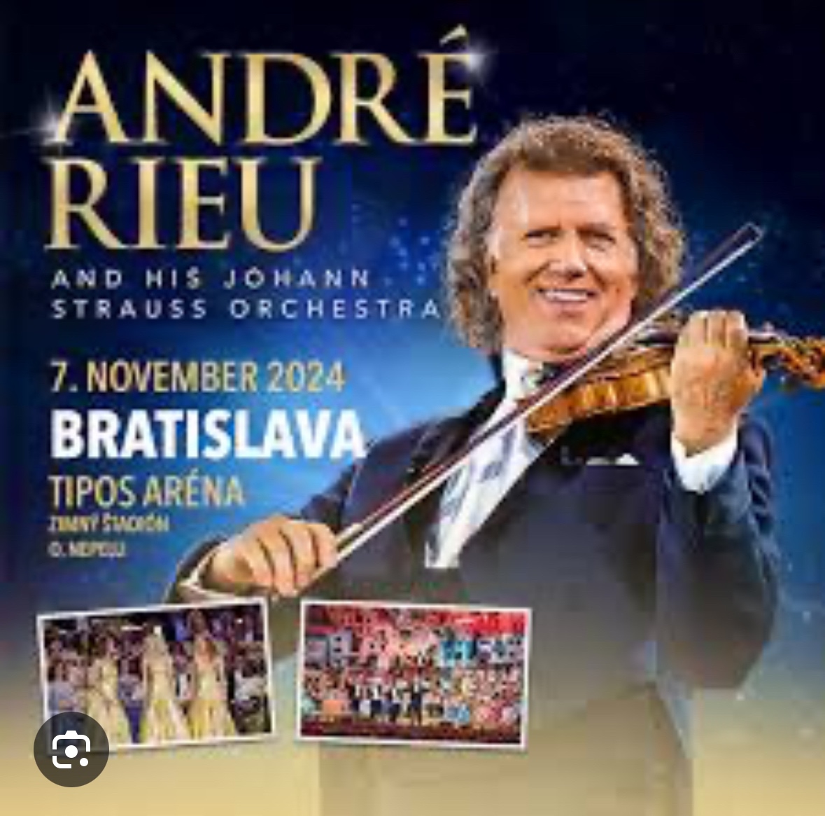 Andre Rieu Bratislava 7.11.2024