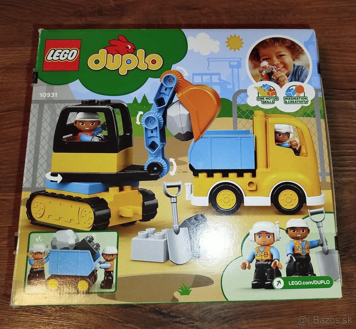 Lego Duplo - Nakladiak a pasovy bager 10931