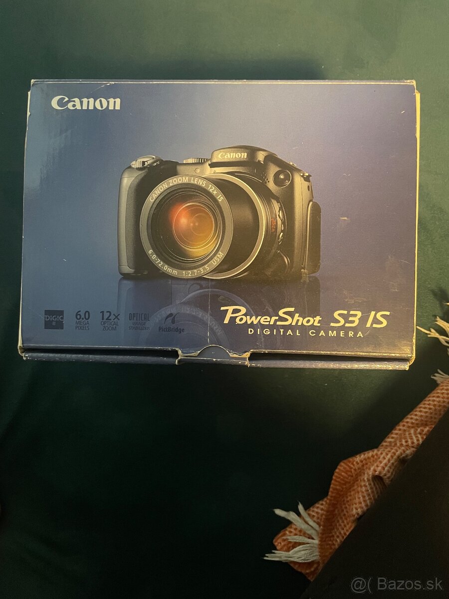 Canon PowerShot S3 IS digital camera