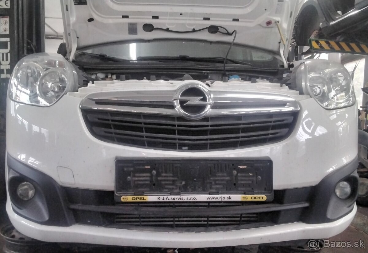 OPEL COMBO 1.6 CDTI 2016 predám SVETLO, NÁRAZNÍK, DVERE, KAP