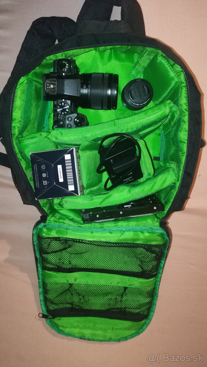 Panasonic Lumix G80+2 objektiv+taska