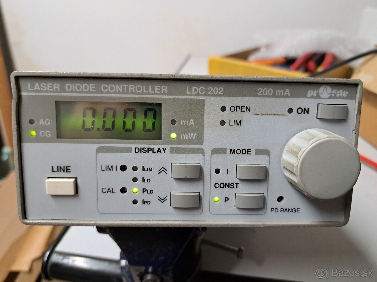 Laser diode controller Profile LDC 202 ,200mA