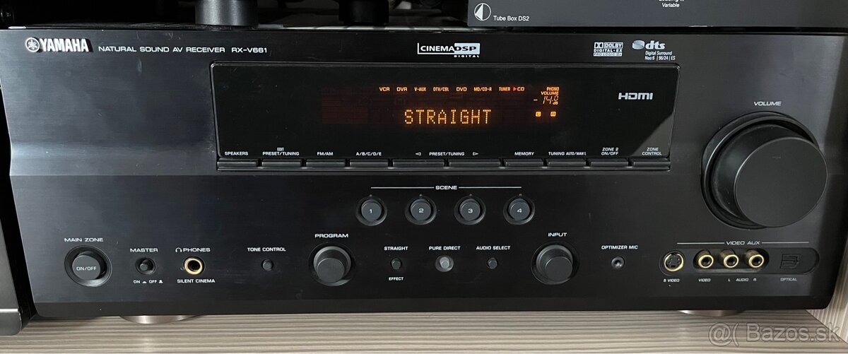 Predam zosilovac/AV receiver Yamaha RX-V661