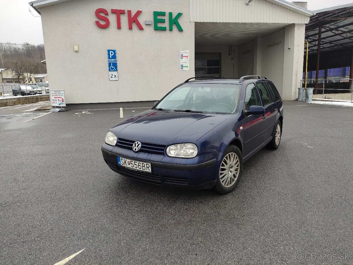 Predám VW Golf variant 1.9 TDI 74kw