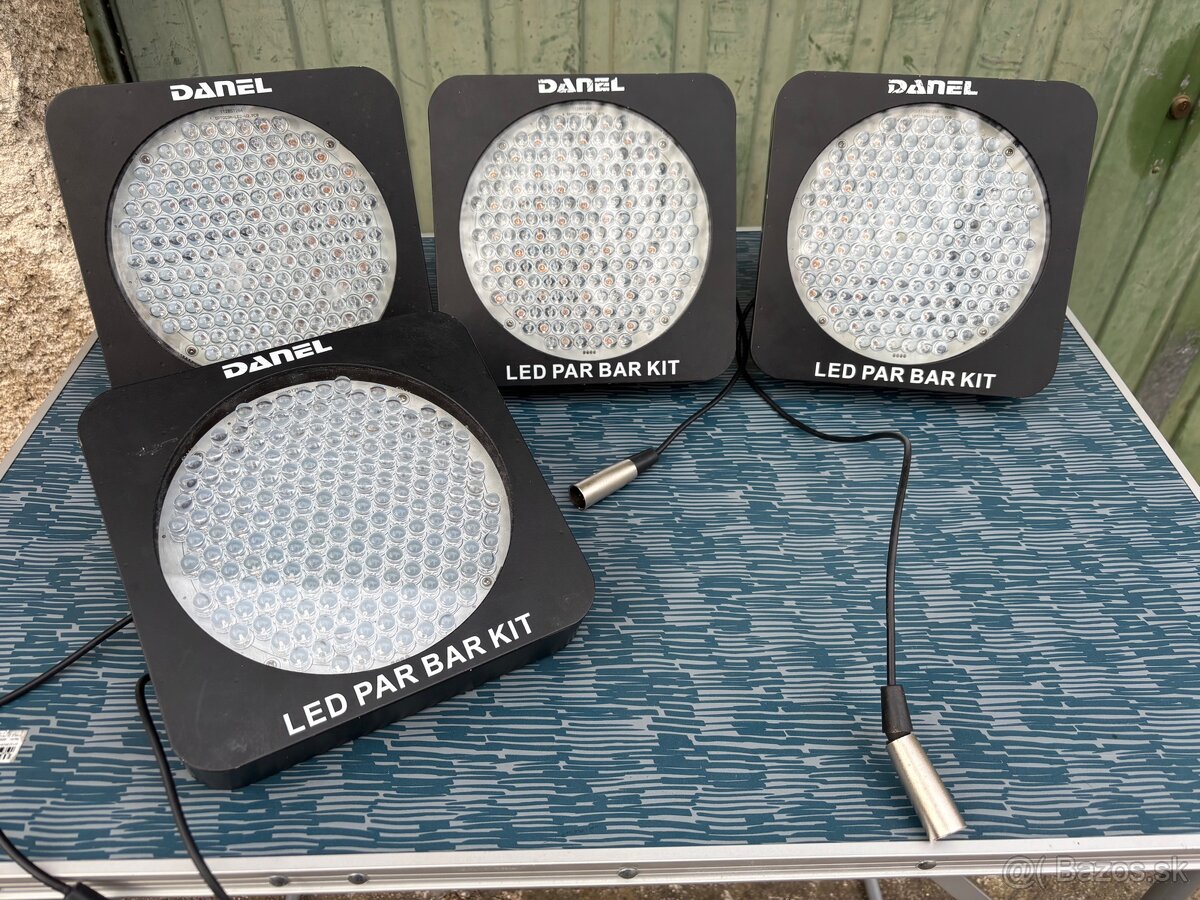 4ks Led par slim