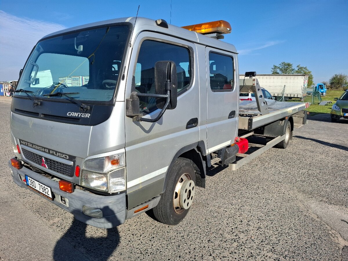 Mitsubishi Canter Fuso 2007 double cab odtahovka